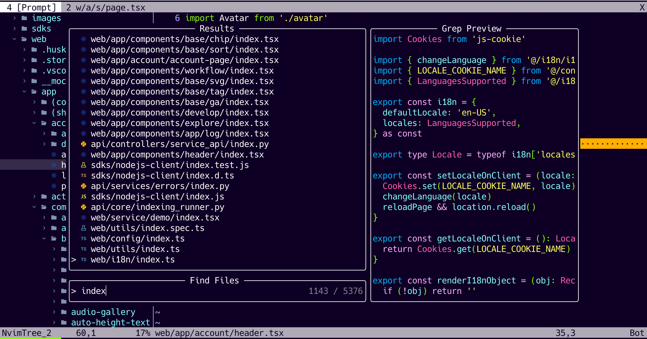 Image in a image block
