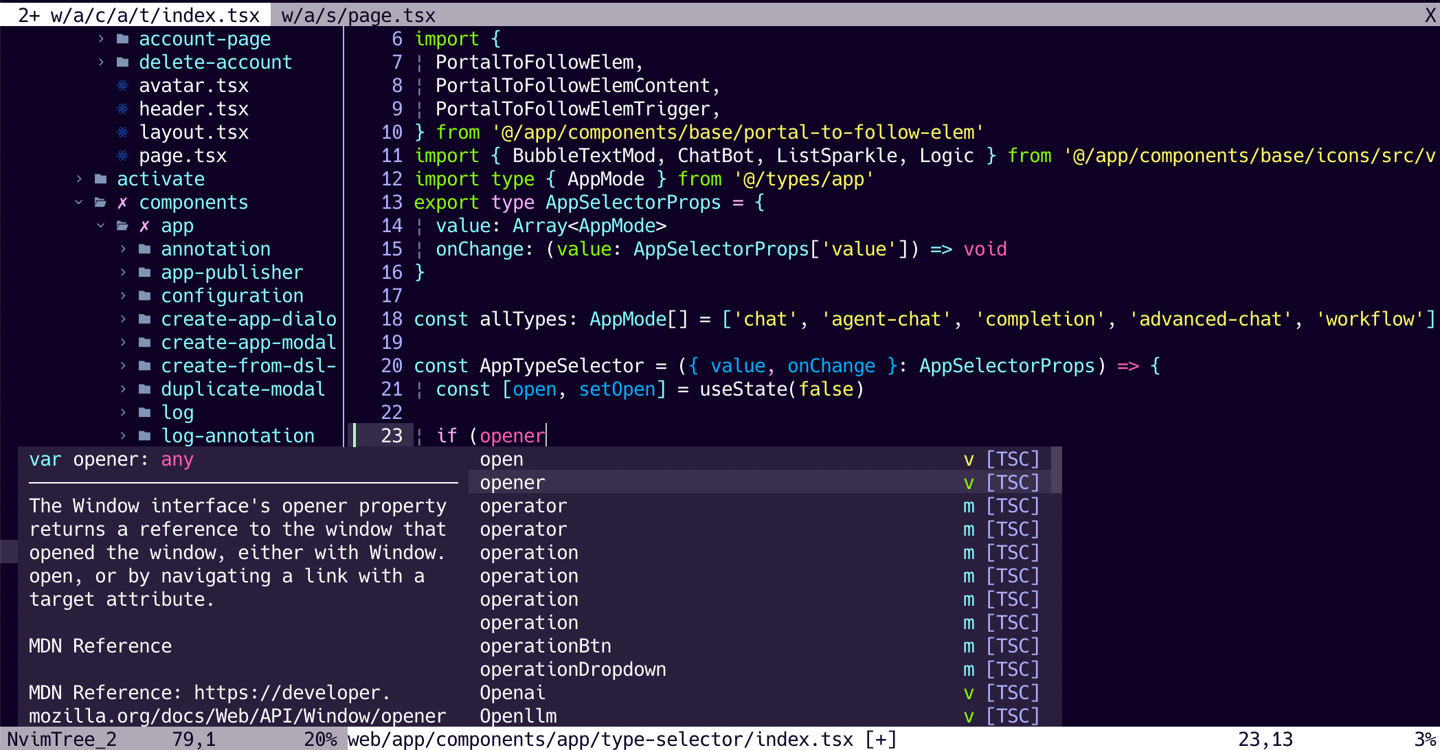 Image in a image block